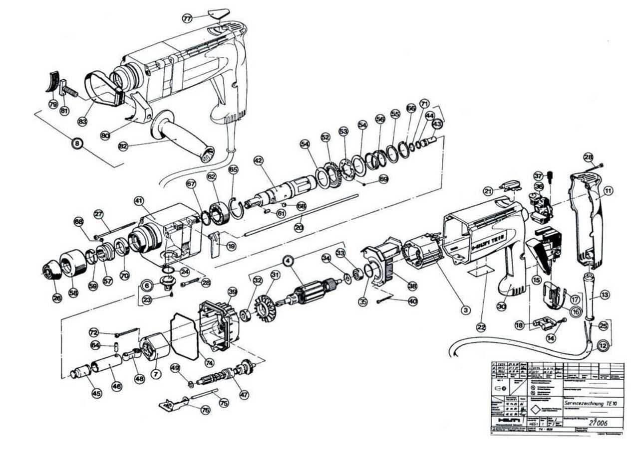 hilti parts diagram