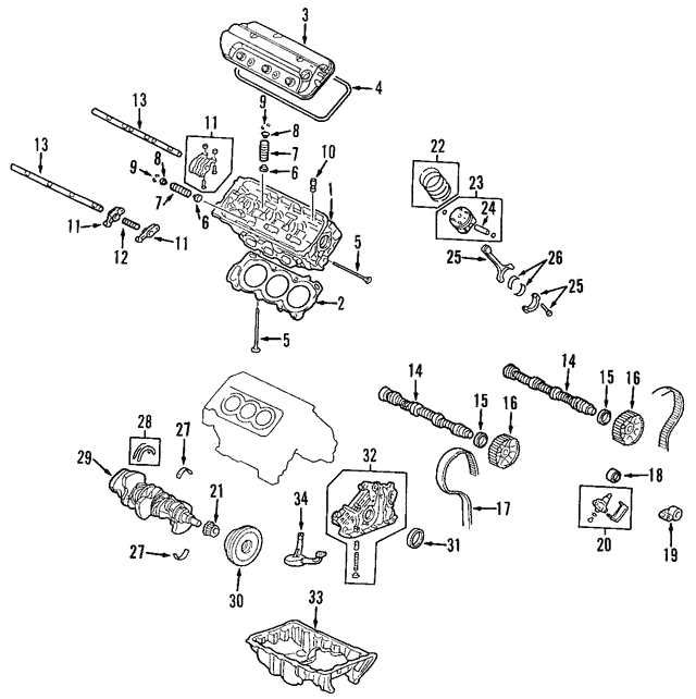 2004 honda accord parts diagram