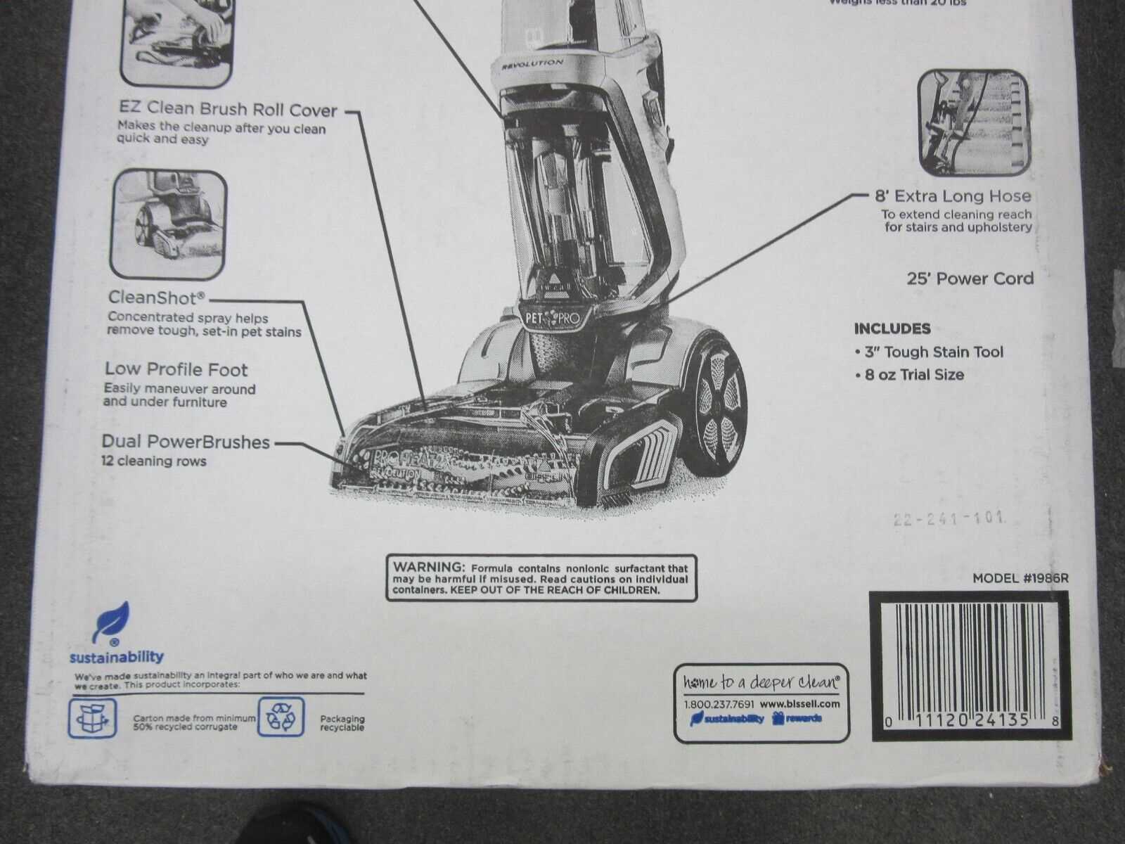 bissell proheat 2x revolution parts diagram