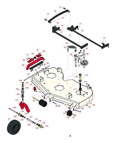 toro z master commercial parts diagram