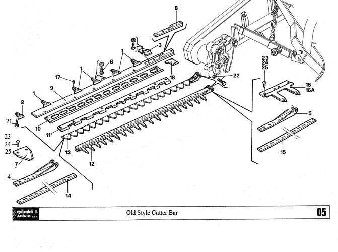 massey ferguson 41 sickle mower parts diagram