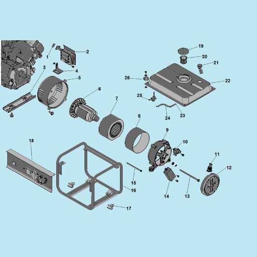 coleman powermate 5000 parts diagram