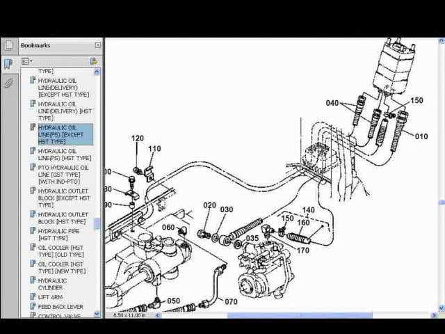 kubota l3130 parts diagram