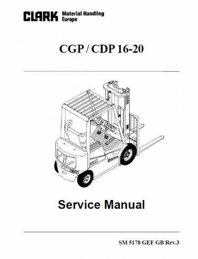 clark forklift parts diagram