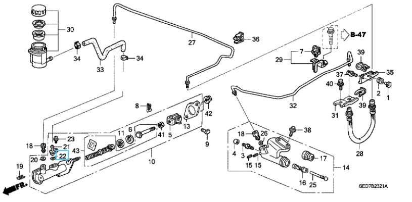 2003 honda accord parts diagram