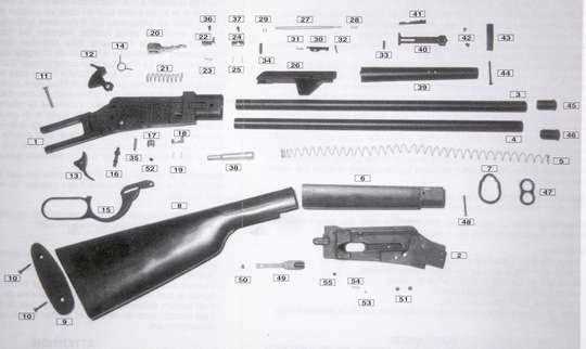 winchester model 1894 parts diagram