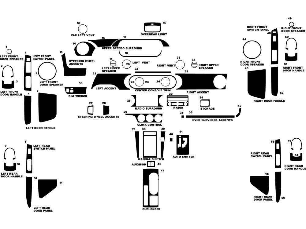 2008 scion xb parts diagram