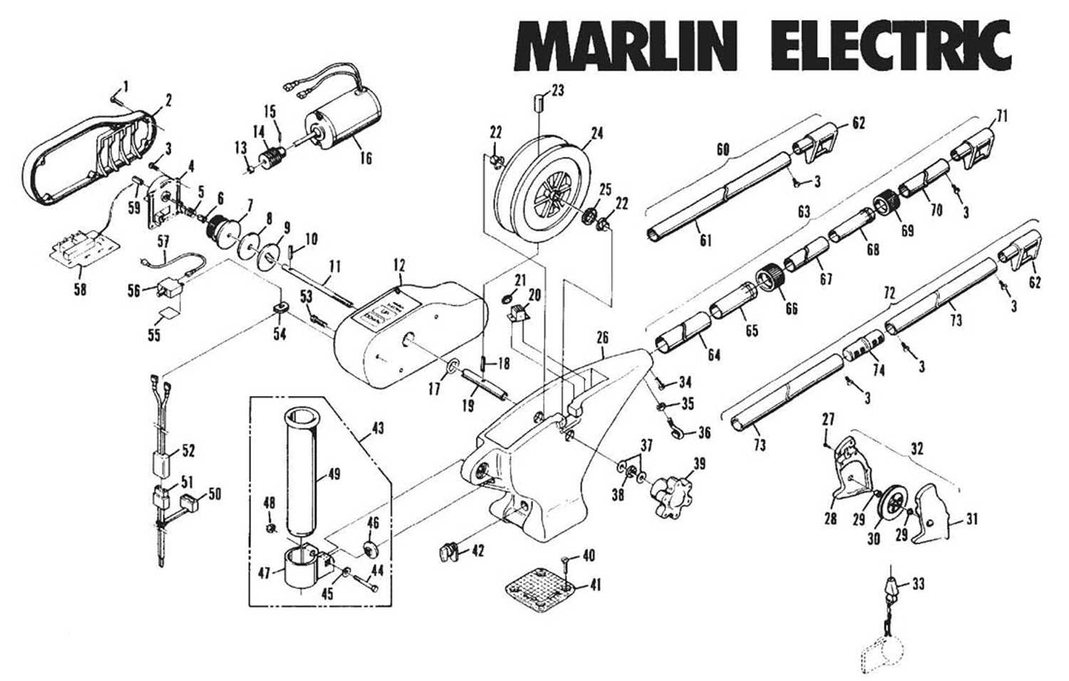 scotty downrigger parts diagram