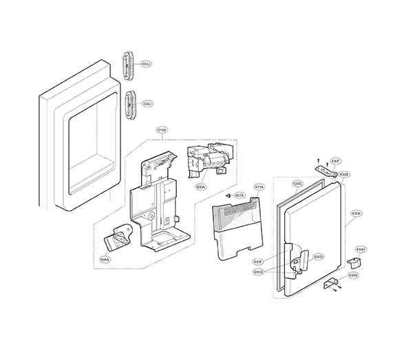 kenmore 795 refrigerator parts diagram