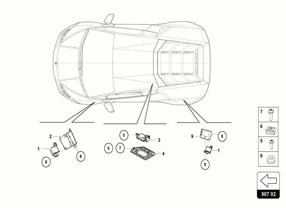 lamborghini parts diagram