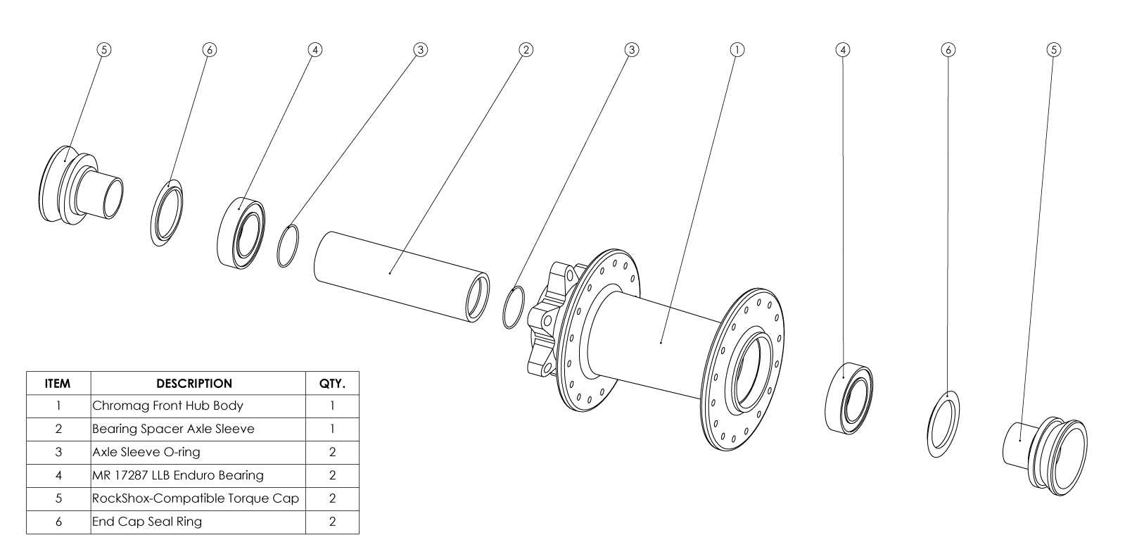 wheel parts diagram