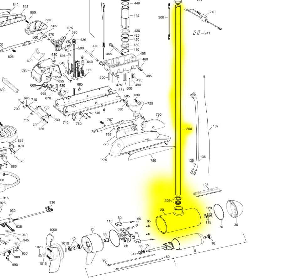 motorguide xi3 parts diagram