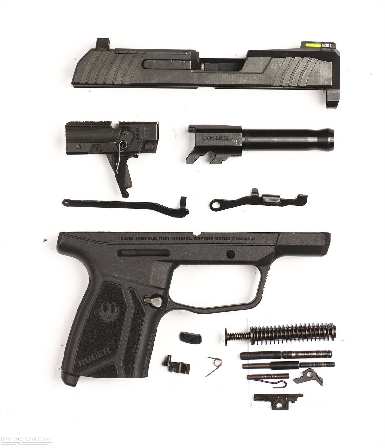 ruger security 9 parts diagram