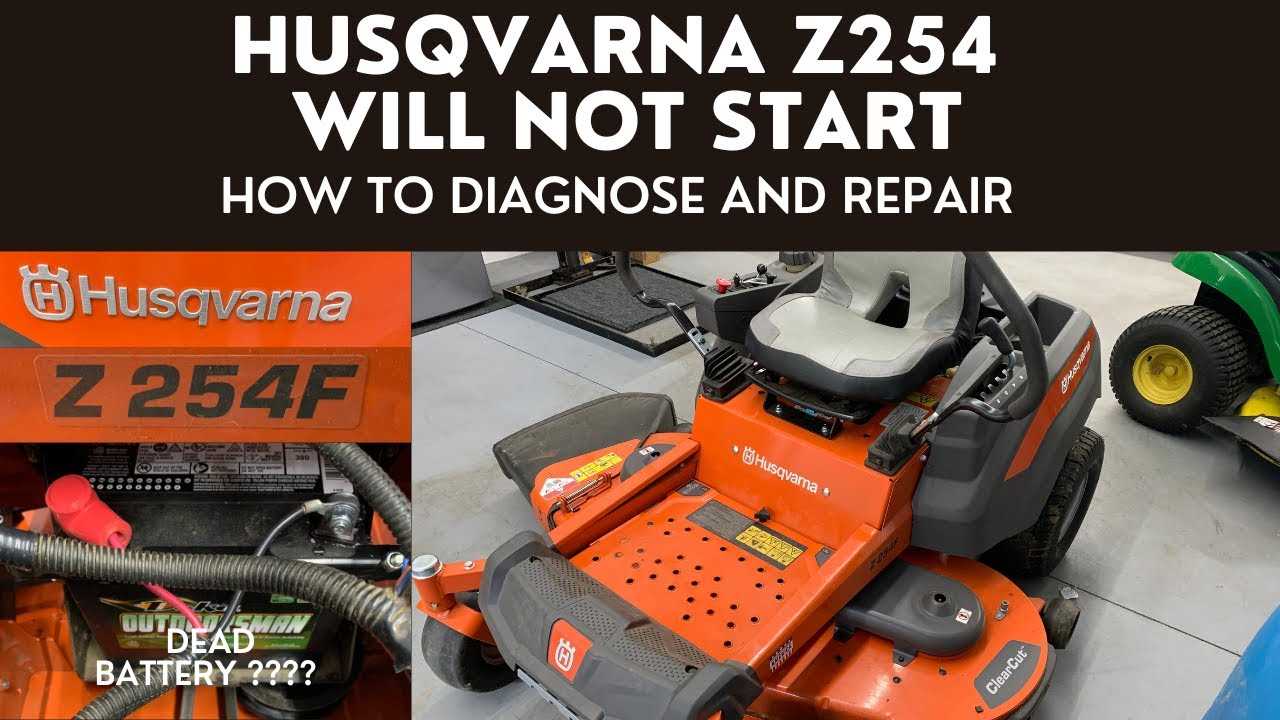 husqvarna z254 parts diagram