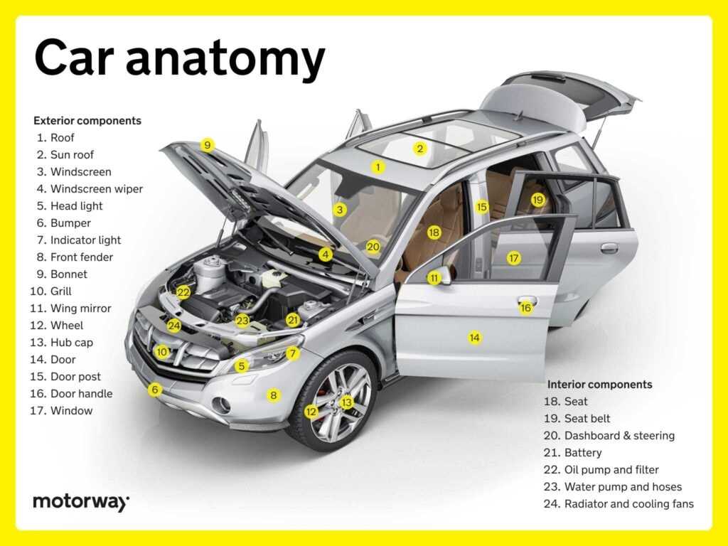 vehicle diagram parts