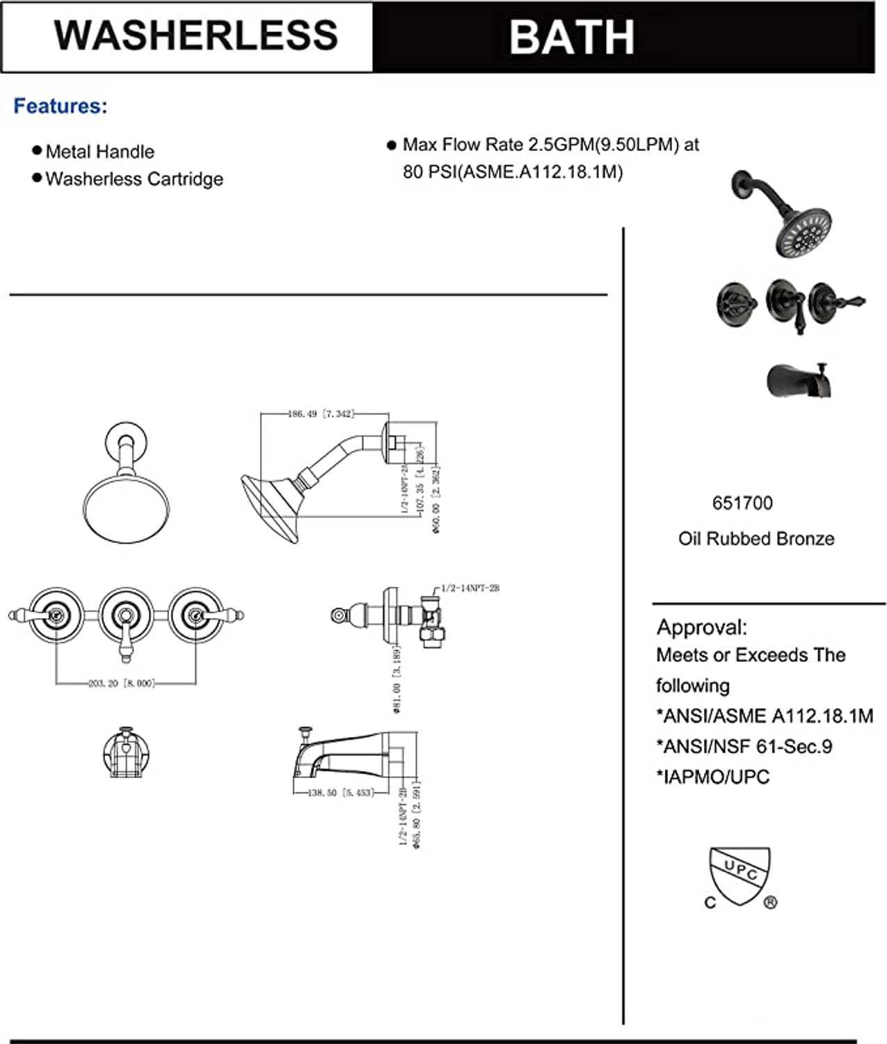 tub faucet parts diagram