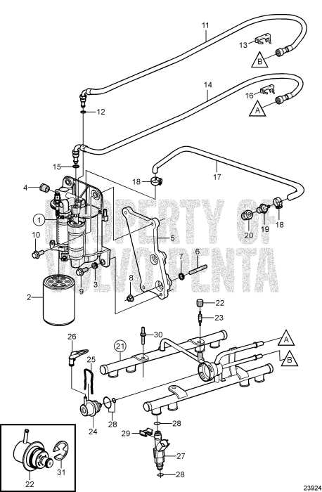 volvo penta 5.0 gxi parts diagram