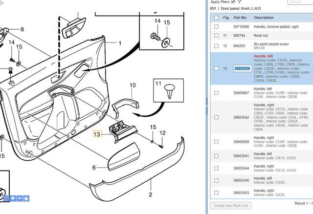 volvo xc90 parts diagram