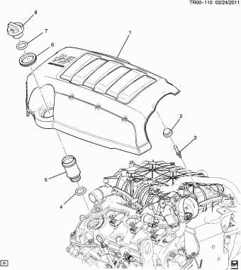 2011 chevy traverse parts diagram