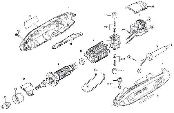 dremel 3000 parts diagram