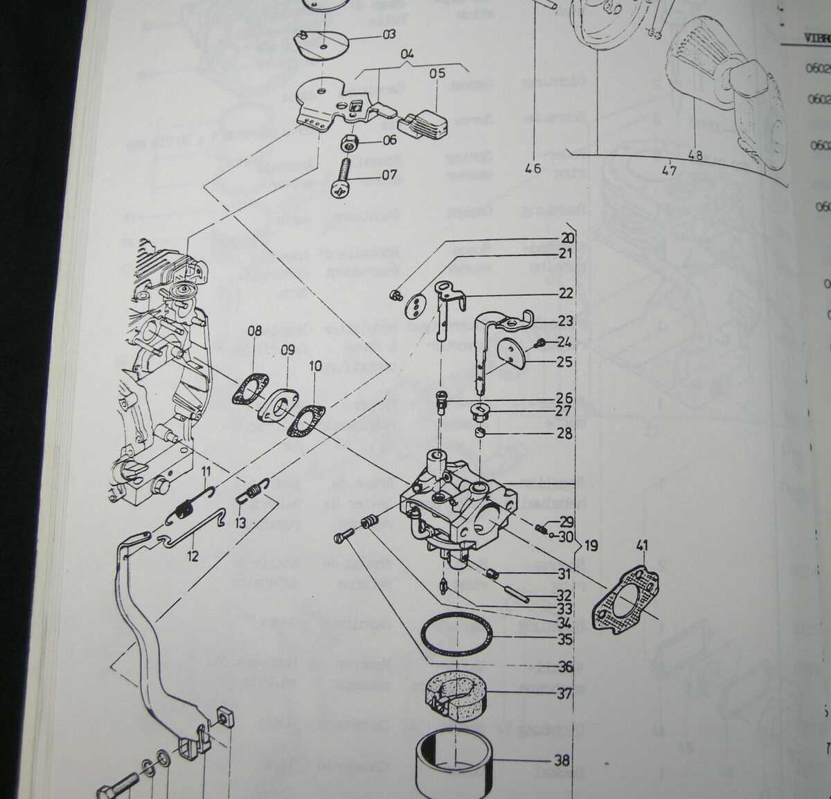 wacker plate compactor parts diagram