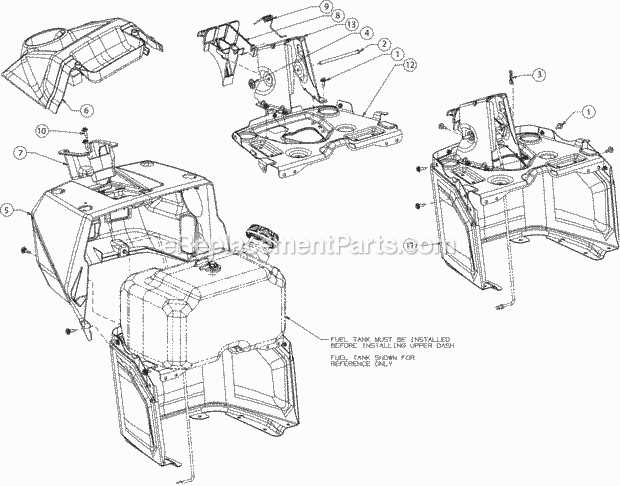 cub cadet lt46 parts diagram