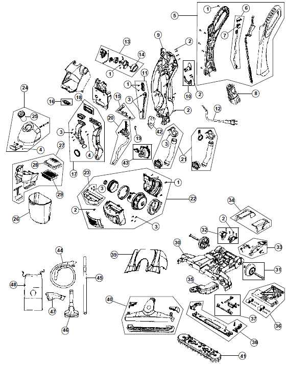 hoover fh52000 parts diagram