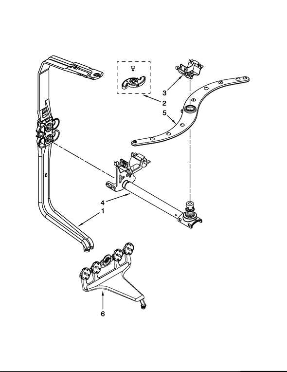 kenmore dishwasher model 665 parts diagram