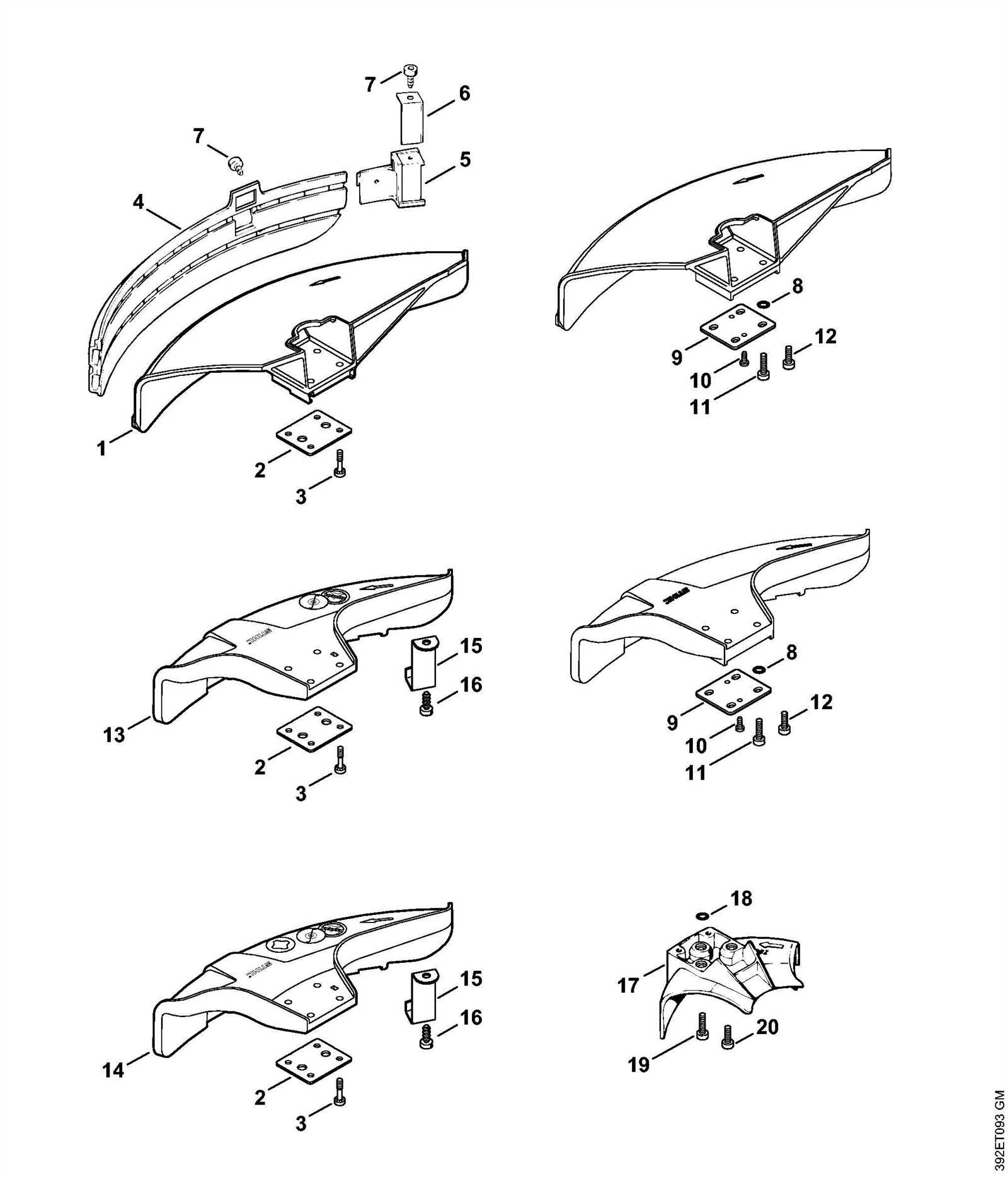 stihl fs80 parts diagram