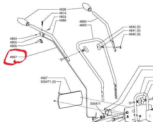 earthquake tiller parts diagram