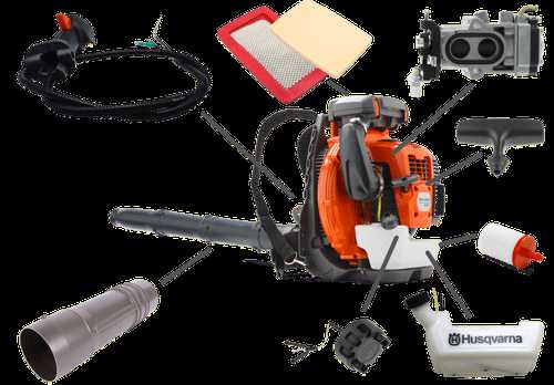 husqvarna leaf blower parts diagram