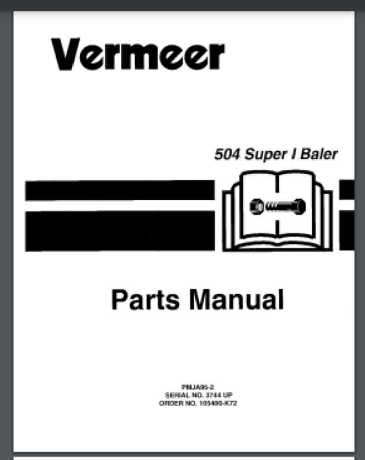 vermeer sc252 parts diagram