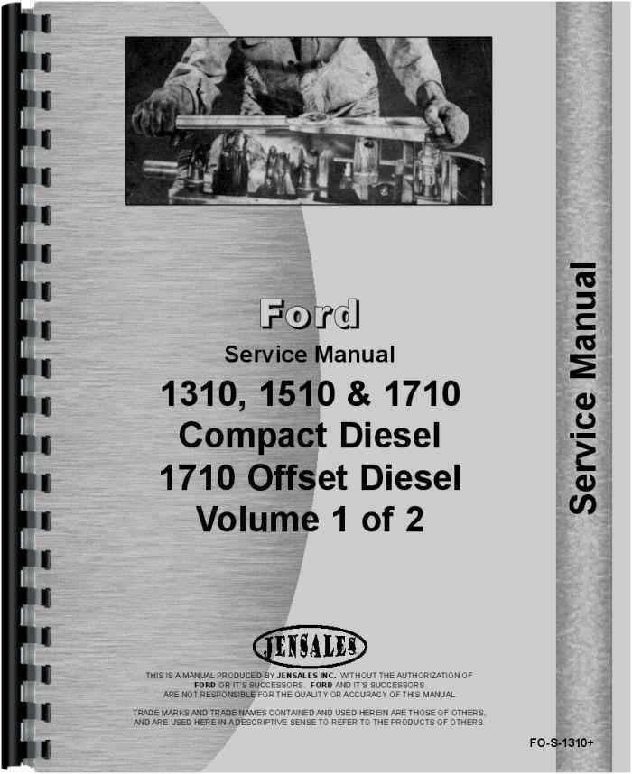 ford 1710 tractor parts diagram