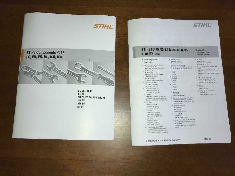 stihl fs75 parts diagram