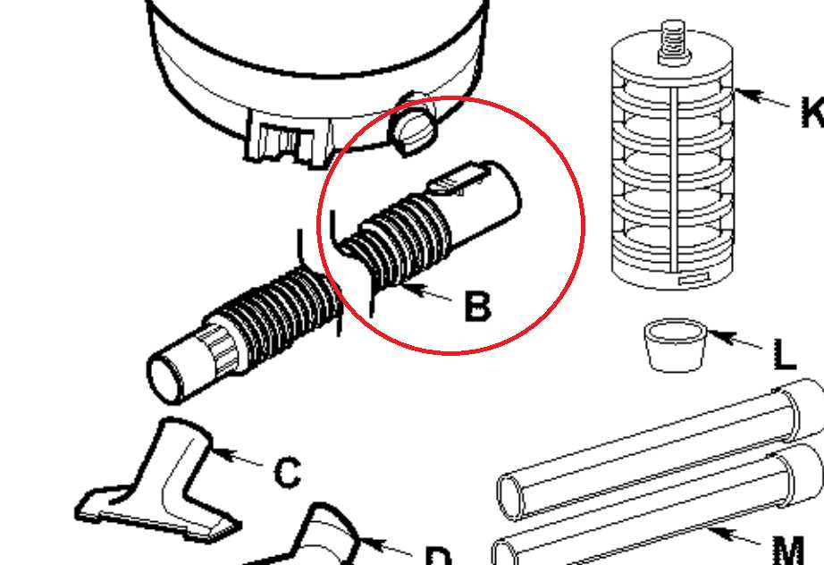 craftsman shop vac parts diagram