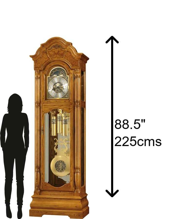 howard miller grandfather clock parts diagram