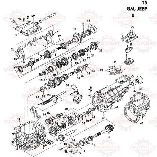 automatic transmission parts diagram