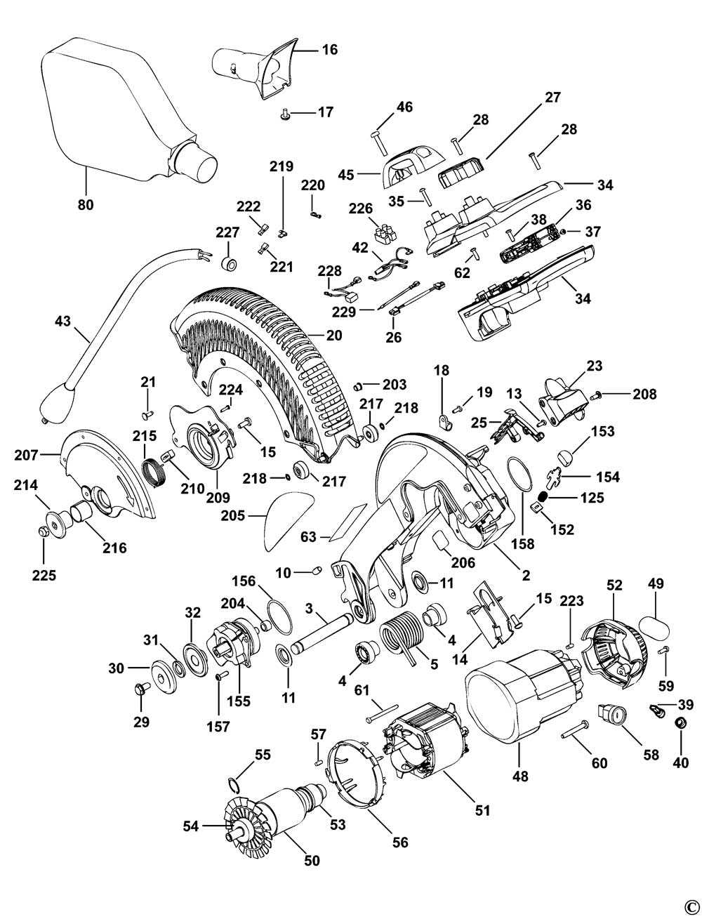 dewalt dw705 parts diagram