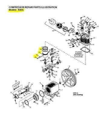 sanborn air compressor parts diagram