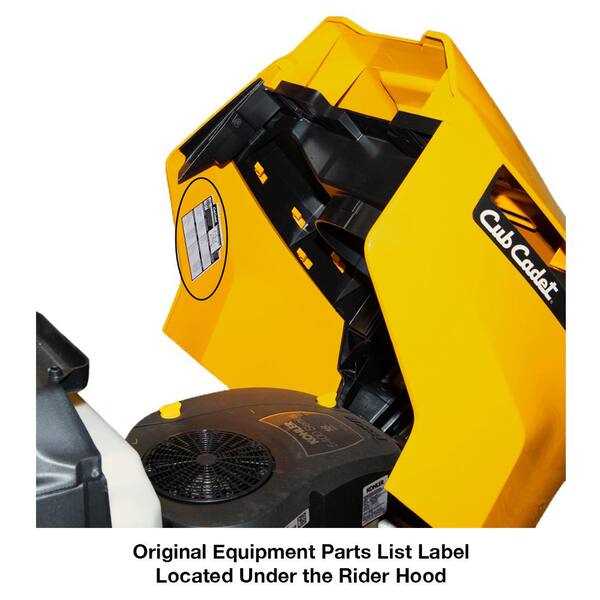 cub cadet xt2 parts diagram