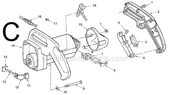 ridgid miter saw parts diagram