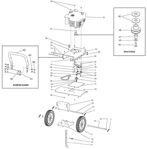 county line tiller parts diagram