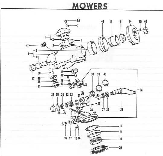 ford 515 sickle mower parts diagram