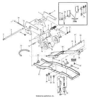 husqvarna 46 inch mower deck parts diagram