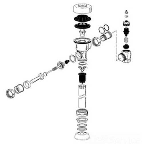 sloan parts diagram