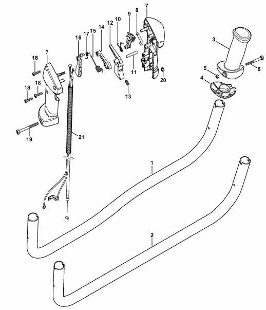 stihl gs 461 parts diagram