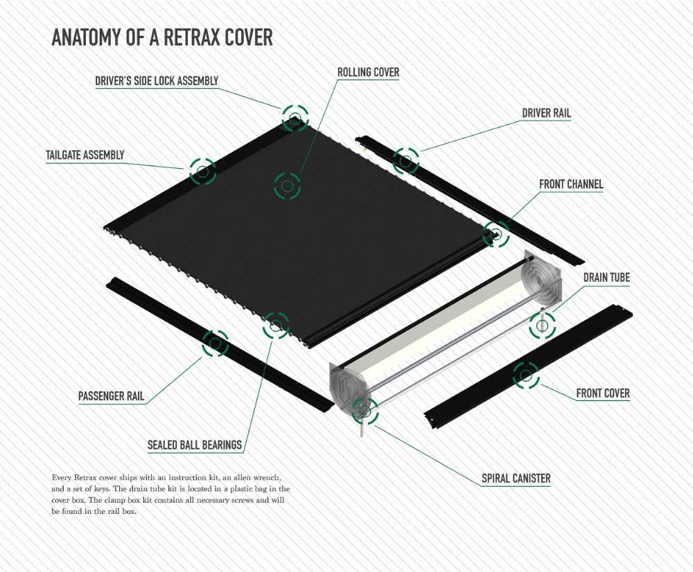 retrax parts diagram